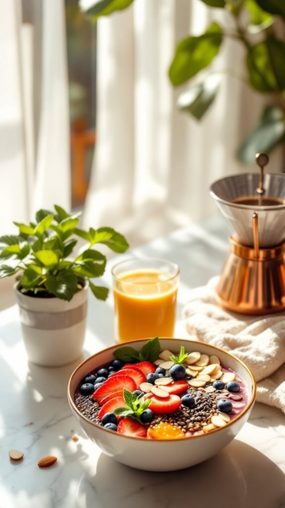 high vibration morning nutrition tips